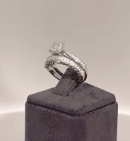 0.70 ct. Twin Diamantring