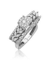 1.57 ct. Twin Diamantring