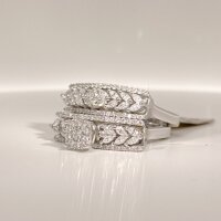 1.57 ct. Twin Diamantring