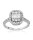 0.66 ct Baguette Diamantring