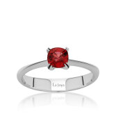 0.52 ct. Rhodolith Ring