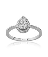 0.31 ct. Diamantring